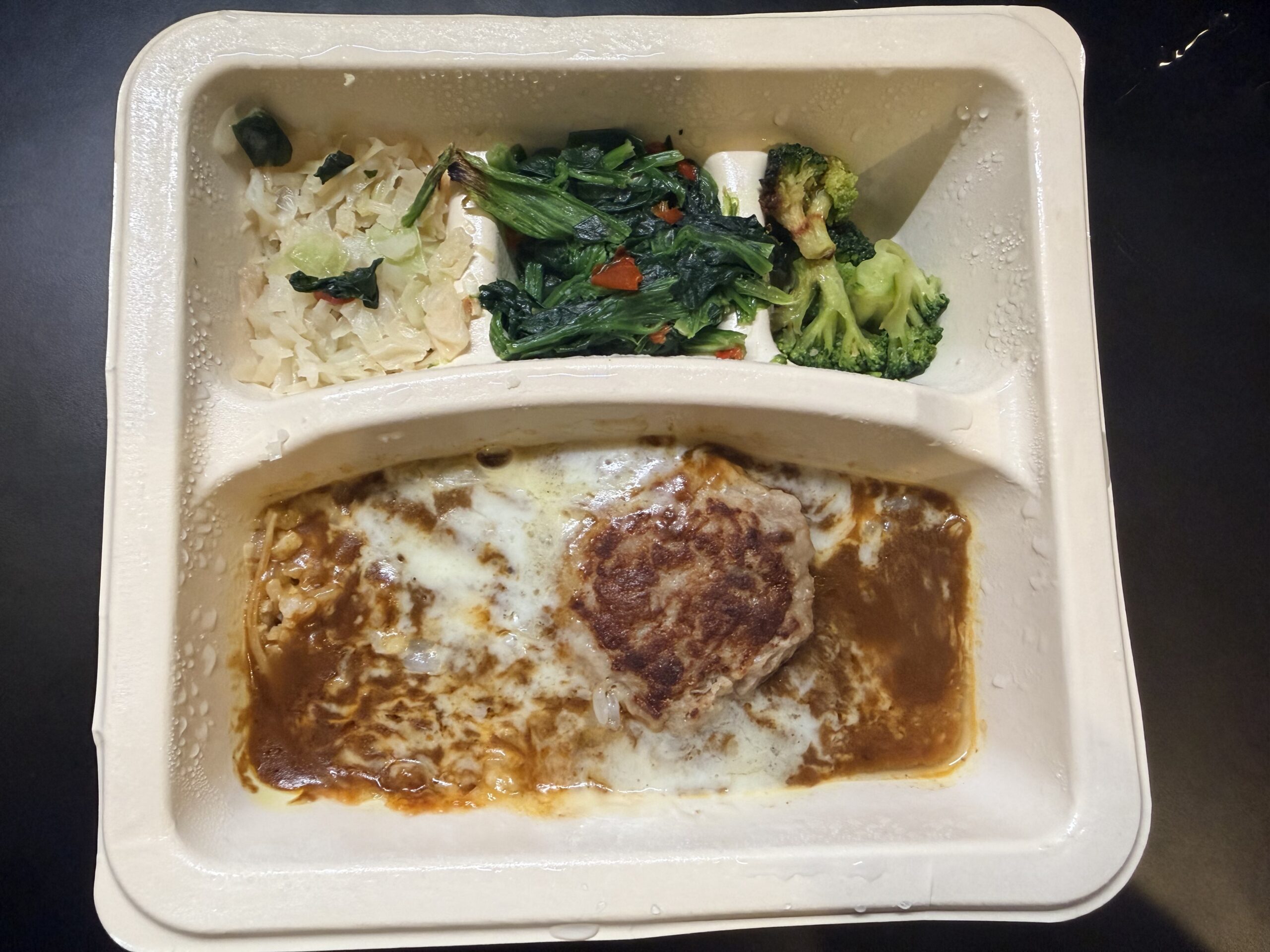 CoCo壱ハンバーグカレー(テイクアウト容器)