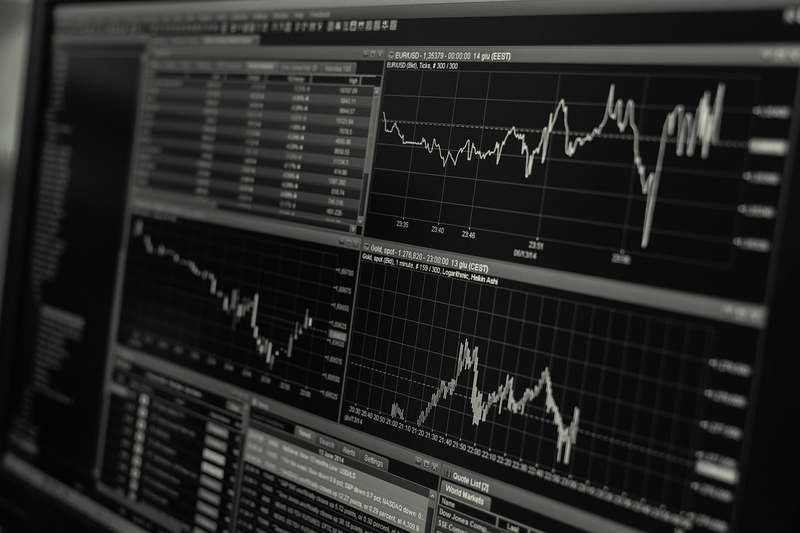financial growth chart bar graph long term investment