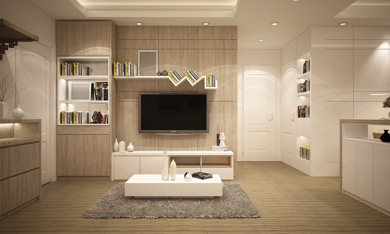 minimalist room without television