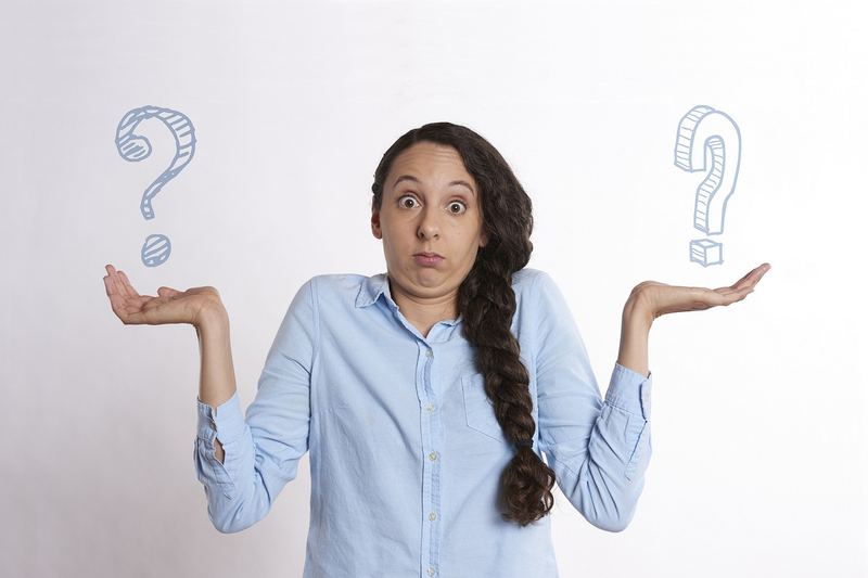 question mark decision path choose road sign